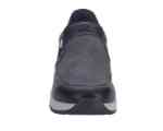 Drew Shoes Caleb 40117 Men's Therapeutic Hands Free Step In and Slip On Athletic Shoe: Black