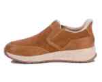 Drew Shoes Caleb 40117 Men's Therapeutic Hands Free Step In and Slip On Athletic Shoe: Camel