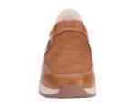 Drew Shoes Caleb 40117 Men's Therapeutic Hands Free Step In and Slip On Athletic Shoe: Camel