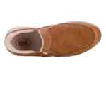 Drew Shoes Caleb 40117 Men's Therapeutic Hands Free Step In and Slip On Athletic Shoe: Camel