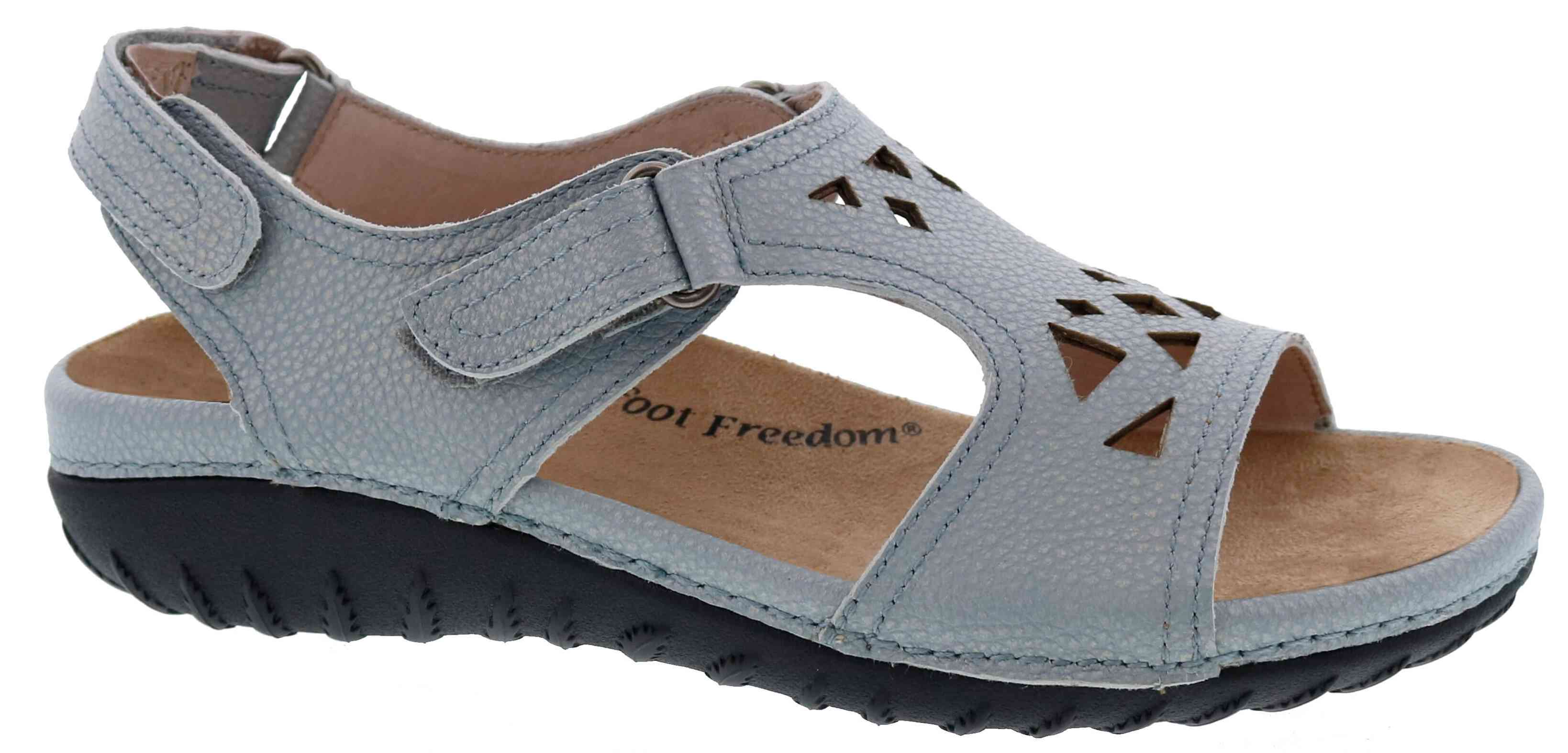 Drew Shoes Embark 19176 Womens Casual Sandal - Blue