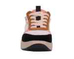 Drew Shoes Happy 10839 Women's Dual Zippers Athletic Shoe: Black/Combo