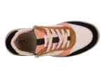 Drew Shoes Happy 10839 Women's Dual Zippers Athletic Shoe: Black/Combo