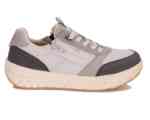 Drew Shoes Happy 10839 Women's Dual Zippers Athletic Shoe: Grey/Combo