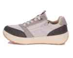 Drew Shoes Happy 10839 Women's Dual Zippers Athletic Shoe: Grey/Combo