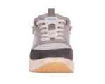 Drew Shoes Happy 10839 Women's Dual Zippers Athletic Shoe: Grey/Combo
