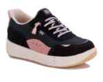 Drew Shoes Hobby 10838 Women's Hand's Free Step In Athletic Shoe: Black/Combo