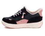 Drew Shoes Hobby 10838 Women's Hand's Free Step In Athletic Shoe: Black/Combo