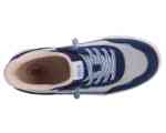 Drew Shoes Hobby 10838 Women's Hand's Free Step In Athletic Shoe: Navy/Combo