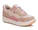 Drew Shoes Hobby 10838 Women's Hand's Free Step In Athletic Shoe: Taupe/Combo