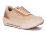 Drew Shoes Julep 10840 Women's Athletic Shoe - Extra Depth: Cream/Combo