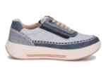Drew Shoes Julep 10840 Women's Athletic Shoe - Extra Depth: Blue/Combo