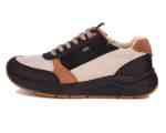 Drew Shoes Miller 40115 Men's Therapeutic Hands Free Step In Athletic Shoe: Tan
