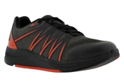 Drew Shoes Player 40105 Mens Athletic Shoe - Black/Red/Mesh