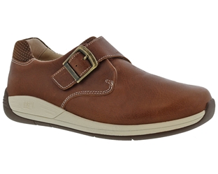 Drew Shoes Tempo 14806 Women's Casual Shoe - Camel/Leather