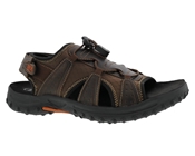 Drew Shoes Waves 47794 - Mens Sandal - Casual Comfort Therapeutic Sandal: Brown