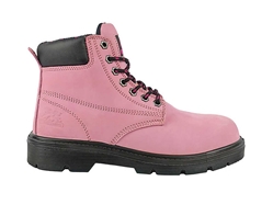 Moxie Trades Alice Pink MT50162 Women's 6" Waterproof Toe Boot
