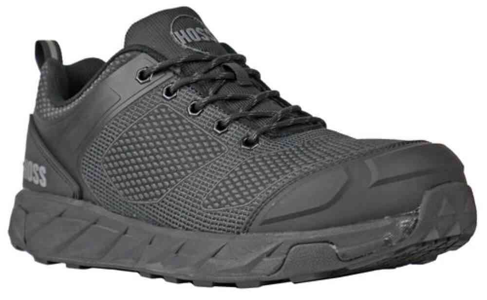 Hoss Boots Buster Low 50160 Mens Molded Toe Cap - Work Boot: Black