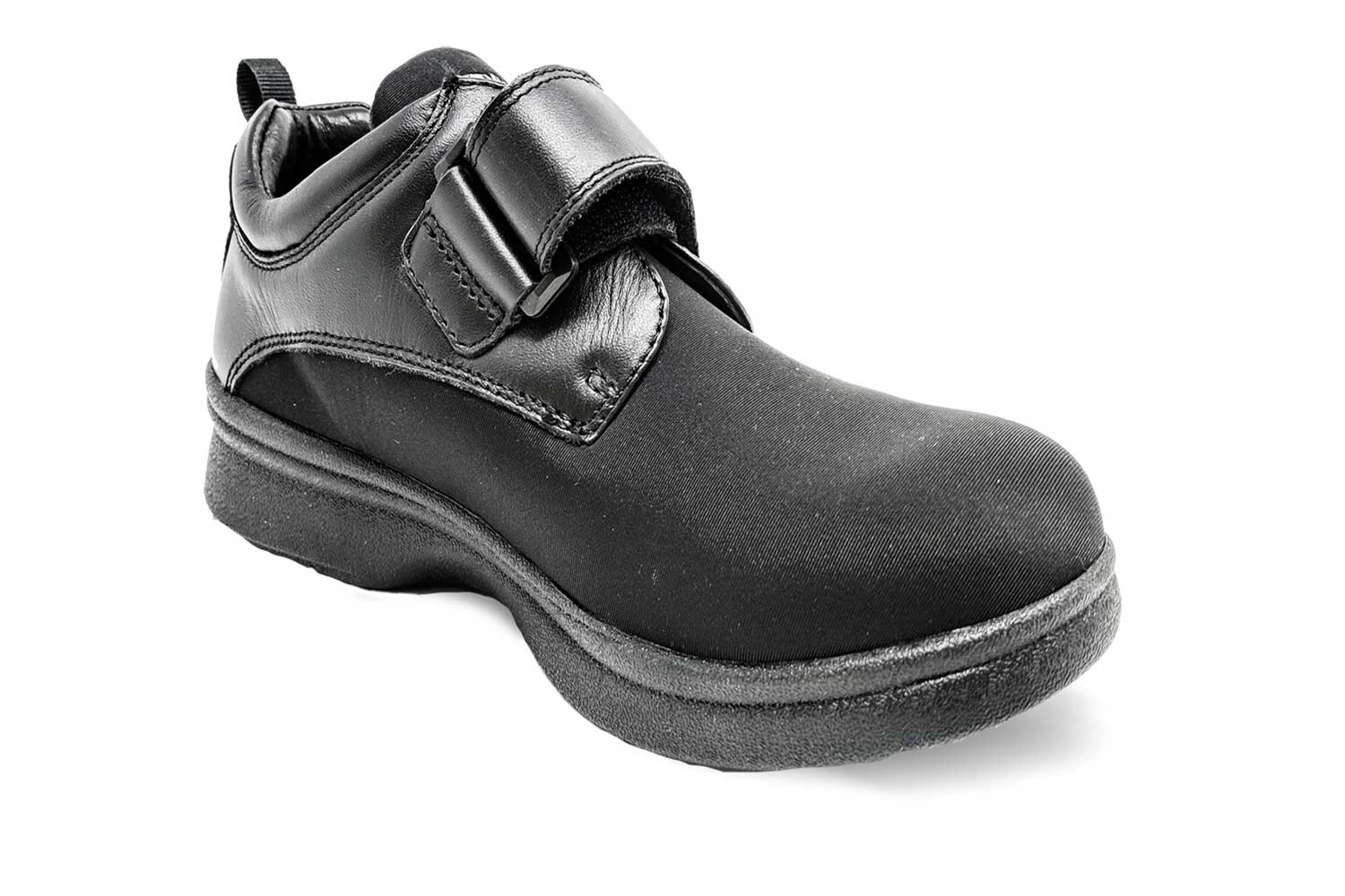 Oil 4E Slip Lace I-RUNNER Pro Series Mens Skid Resistance Extra Depth Shoe: Black 15.0 X-Wide