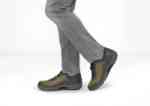 Orthofeet 648 Cascade Men's Water Resistant Hiking Shoe: Olive