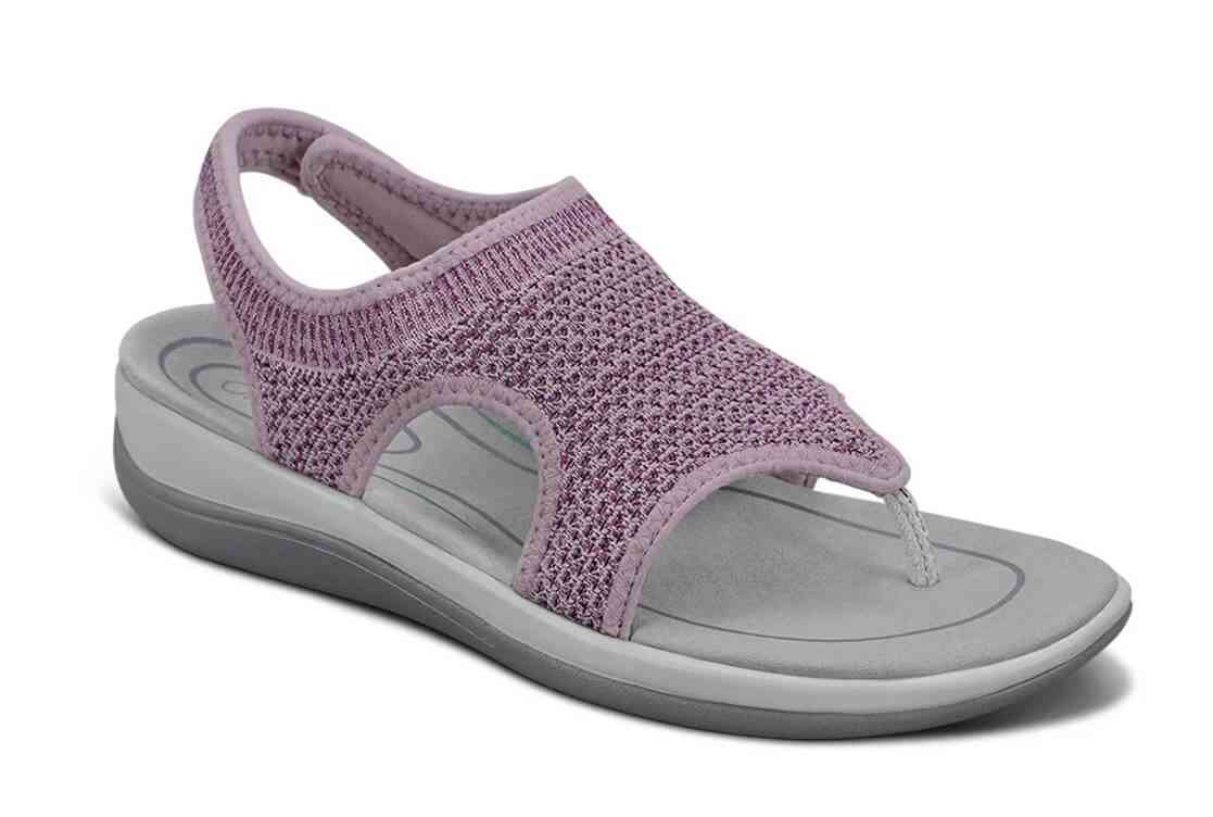 Orthofeet Shoes Lyra 938 Womens Sandal: Rose