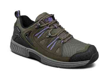 Orthofeet Shoes 947 Moravia Womens Waterproof Athletic Shoe: Khaki