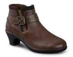Orthofeet Shoes Emma 241 Women's Casual 4" Boot: Brown