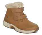 Orthofeet Shoes Florence 91011 Women's Casual 4" Boot Shoe: Camel