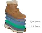 Orthofeet Shoes Florence Women's Casual 4" Boot Shoe