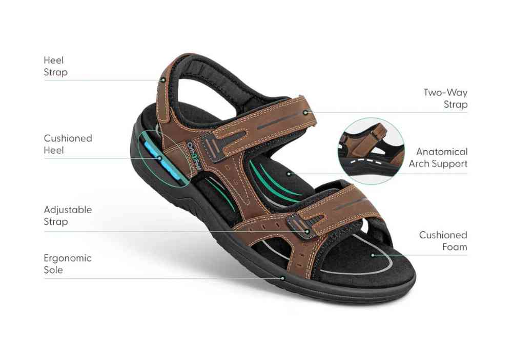 Orthofeet Shoes Gemini 565 Men display picture 1