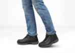 Orthofeet Shoes Hunter 488 Men's Waterproof Hiking 4" Boot: Black
