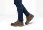 Orthofeet Shoes Hunter 489 Men's Waterproof 4" Hiking Boot: Brown