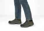 Orthofeet Shoes Hunter 489 Men's Waterproof 4" Hiking Boot: Olive