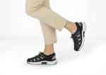 Orthofeet Shoes Laguna 64302 Women's Athletic Sandal Shoe: Black