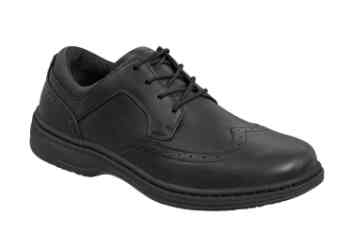 Orthofeet Shoes Moreno 22002 Mens Casual & Dress Shoe: Black