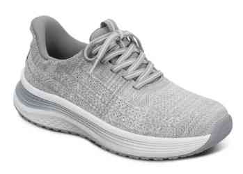 Orthofeet Shoes Nira 80021 Womens Hands Free Step In Athletic Shoe: Grey