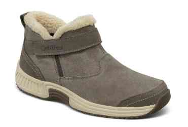 Orthofeet Shoes Sienna 794 Womens Slipper Boots: Taupe