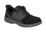 Orthofeet Shoes Siron 20216 Men's Hand's Free Slip on Casual Shoe: Black