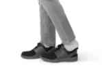 Orthofeet Shoes Siron 20216 Men's Hand's Free Slip on Casual Shoe: Black