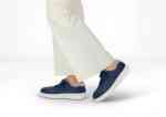 Orthofeet Shoes Stroll 71102 Women's Athletic Shoe: Blue