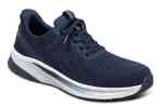 Orthofeet Shoes Tilos 20022 Men's Hand's Free Step In Athletic Shoe: Navy