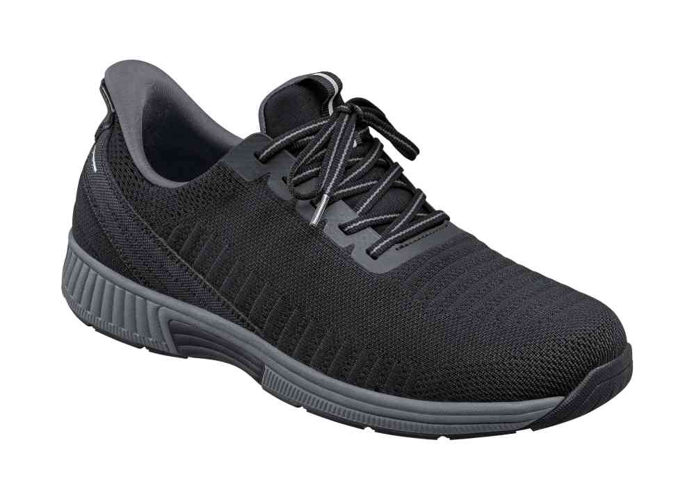 Orthofeet Yari Hands Free Orthotic Sneakers Mens Size 8.5 6E XX-Wide Black 20011 Orthofeet Shoes Yari 20013 Men main image 4