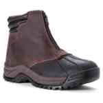 Propet Blizzard M3792 Mid Zip Men's Waterproof 8" Casual & Hiking Boot: Brown/Black