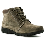 Propet Delaney Suede WFV002S 5 inch Women's Casual Boot - Olive Suede