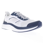Propet DuroCloud MAA392M Mens Athletic Shoe: White/Navy