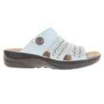 Propet Gertie WSO041L Women's Casual Slip on Sandal: Lt Blue
