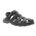 Propet Hatcher MSO043L Men's Sandal: Black