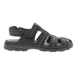 Propet Hatcher MSO043L Men's Sandal: Black