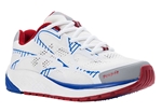 Propet One LT WAA022M Women's Athletic Shoe - White/Red
