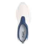 Propet Stability WAS004L Women's Slip on Casual Shoe: White/Navy